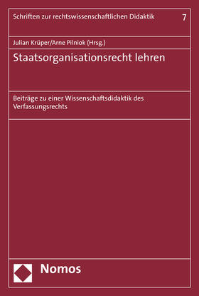 Staatsorganisationsrecht lehren