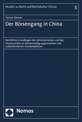 Werner, F: Börsengang in China