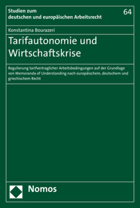 Bourazeri, K: Tarifautonomie und Wirtschaftskrise