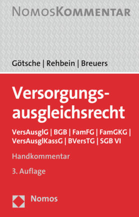 Götsche, F: Versorgungsausgleichsrecht