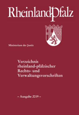 Verzeichnis rheinland-pfälzischer Rechts- und Verwaltungsvorschriften