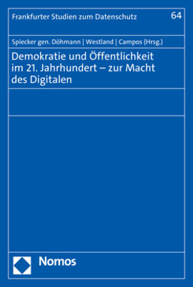 Demokratie und Öffentlichkeit im 21. Jahrhundert ¿ zur Macht