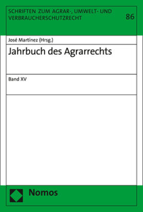 Jahrbuch des Agrarrechts Bd. XV