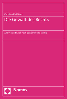 Die Gewalt des Rechts