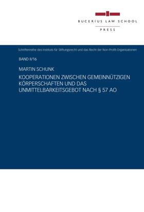 Kooperationen zwischen gemeinnützigen Körperschaften und das Unmittelbarkeitsgebot nach § 57 AO