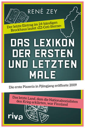 Das Lexikon der ersten und letzten Male