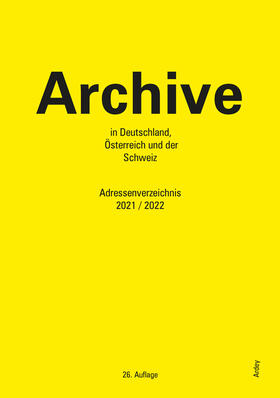 Archive in Deutschland, Österreich und der Schweiz