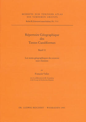 Répertoire Géographique des Textes Cunéiformes