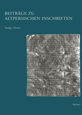 Beiträge zu altpersischen Inschriften