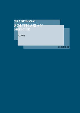 Traditional South Asian Medicine TSAM, Vol. 8