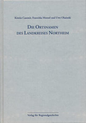 Niedersächsisches Ortsnamenbuch / Die Ortsnamen des Landkreises Northeim