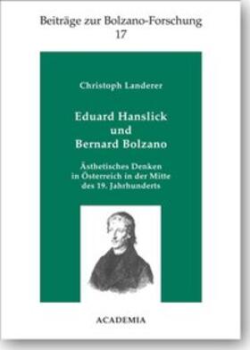 Eduard Hanslick und Bernard Bolzano
