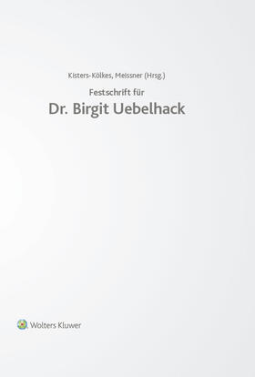 Festschrift für Dr. Birgit Uebelhack