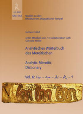 Analytisches Wörterbuch des Meroitischen /Analytic Meroitic Dictionary
