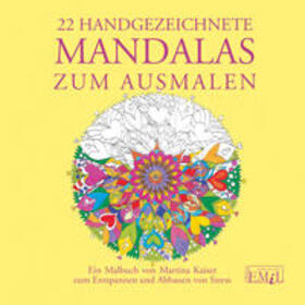 22 Handgezeichnete Mandalas zum Ausmalen