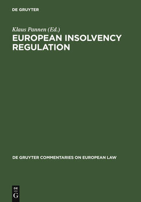 European Insolvency Regulation