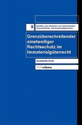 Kurtz, C: Grenzüberschreitender einstweiliger Rechtsschutz i