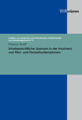 Urheberrechtliche Lizenzen in der Insolvenz von Film- und Fernsehunternehmen