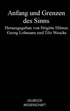 Anfang und Grenzen des Sinns