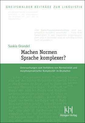 Machen Normen Sprache komplexer?