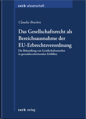 Bracken, C: Gesellschaftsrecht als Bereichsausnahme der EU-E