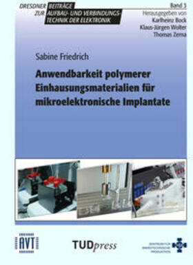Anwendbarkeit polymerer Einhausungsmaterialien für mikroelektronische Implantate