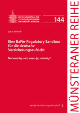 Friehoff, L: BaFin-Regulatory Sandbox