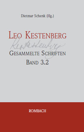 Leo Kestenberg Gesammelte Schriften