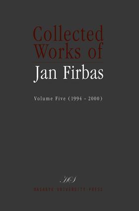 Collected Works of Jan Firbas