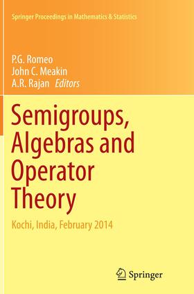 Semigroups, Algebras and Operator Theory