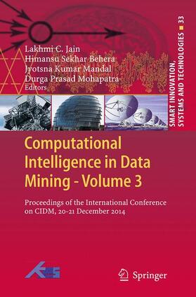 Computational Intelligence in Data Mining - Volume 3