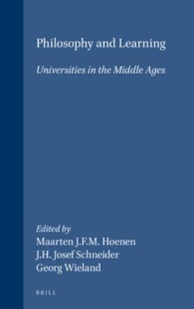 Philosophy and Learning: Universities in the Middle Ages