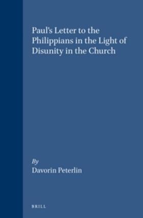 Paul's Letter to the Philippians in the Light of Disunity in the Church