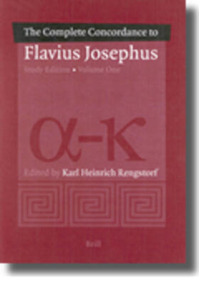 A Complete Concordance to Flavius Josephus. Unabridged Study Edition (2 Vols.)