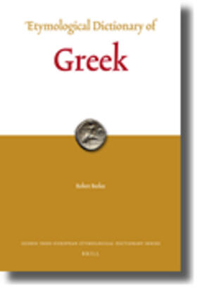 Etymological Dictionary of Greek (2 Vols.)