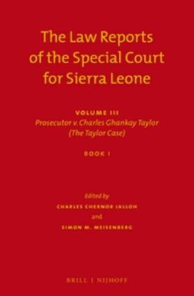 The Law Reports of the Special Court for Sierra Leone