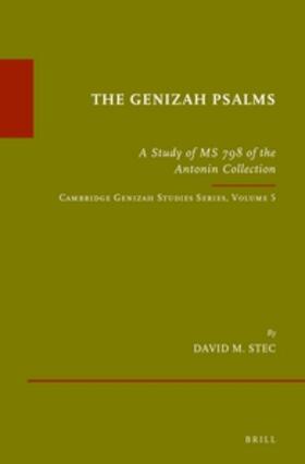 The Genizah Psalms