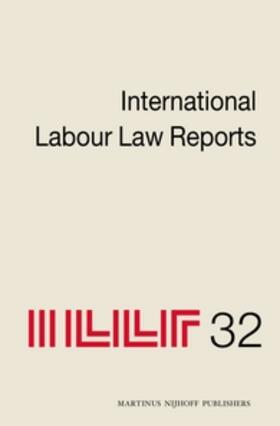 International Labour Law Reports, Volume 32