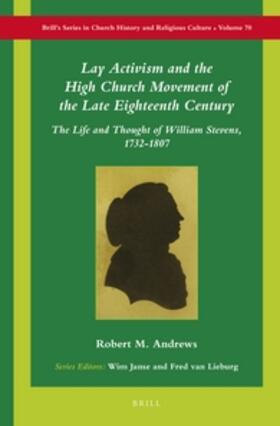 Lay Activism and the High Church Movement of the Late Eighteenth Century