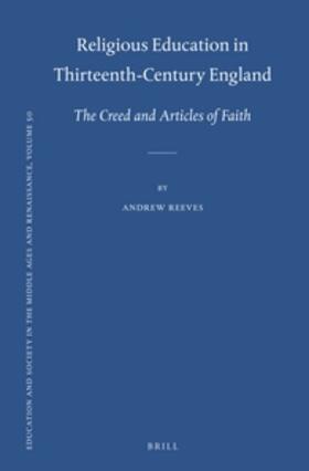 Religious Education in Thirteenth-Century England