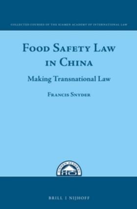 Food Safety Law in China