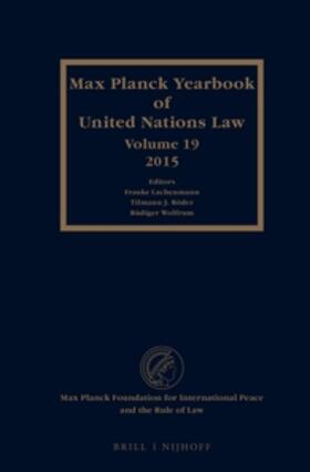 Max Planck Yearbook of United Nations Law, Volume 19 (2015)