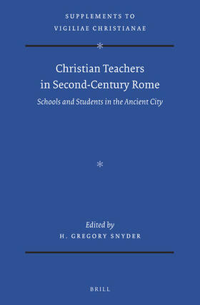 Christian Teachers in Second-Century Rome