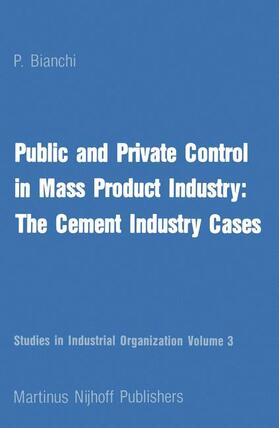 Public and Private Control in Mass Product Industry: The Cement Industry Cases