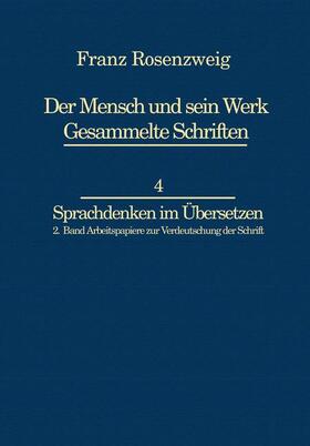 Franz Rosenzweig Sprachdenken