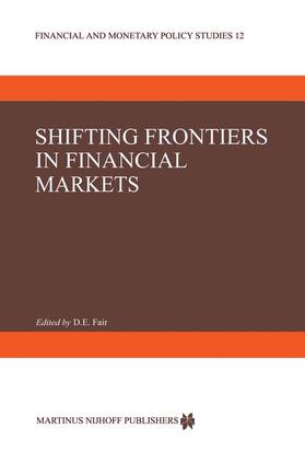 Shifting Frontiers in Financial Markets