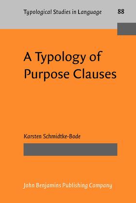 A Typology of Purpose Clauses