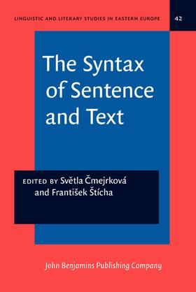 The Syntax of Sentence and Text