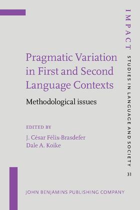Pragmatic Variation in First and Second Language Contexts