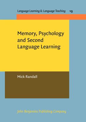 Memory, Psychology and Second Language Learning